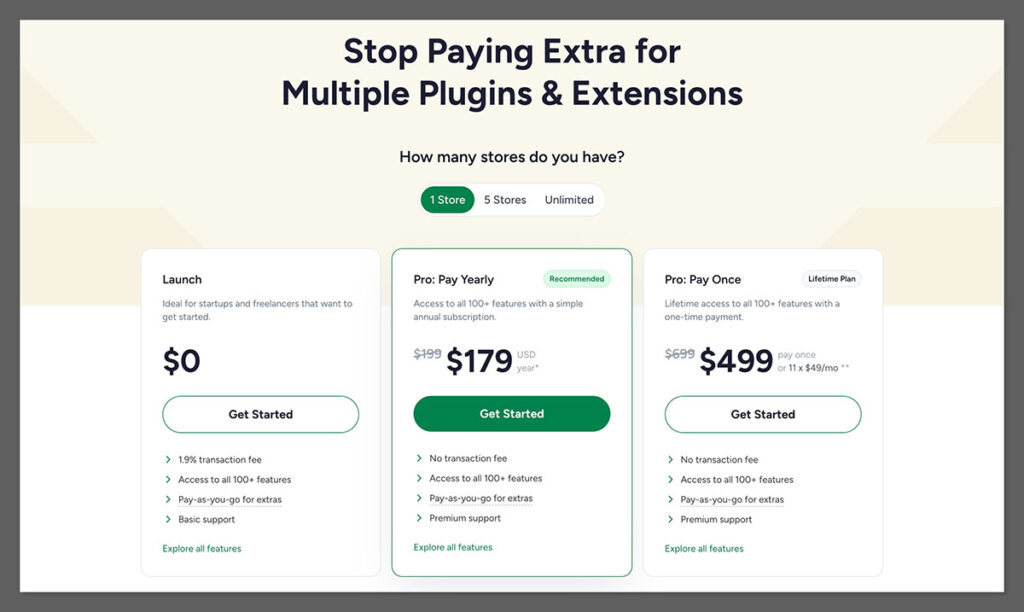 surecart pricing